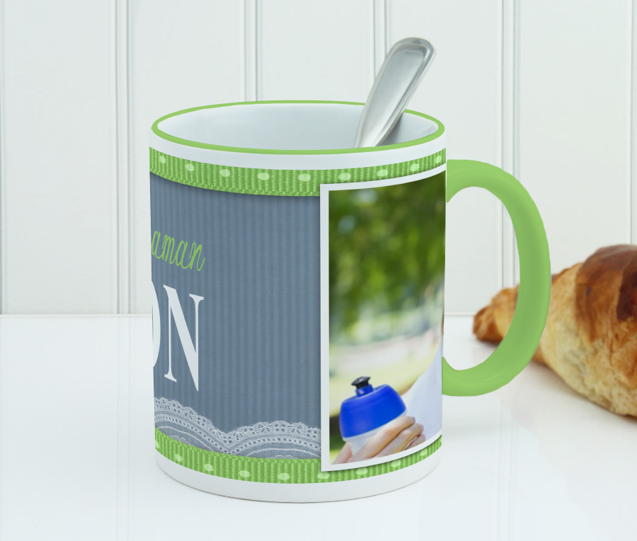 Un mug personnalisé avec Photo.