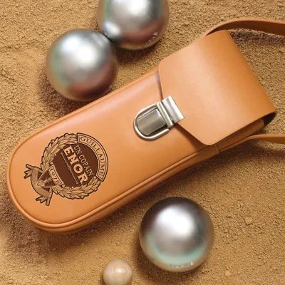 Sacoche Personnalisée pour boules de pétanque.